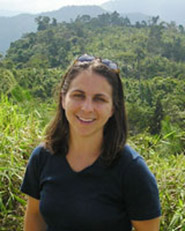 Dr. Lansing in Costa Rica forest